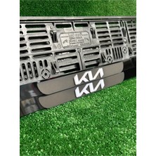 Özgürce Ahenk Model Kıa Logolu Pleksi Otomobil Plakalık