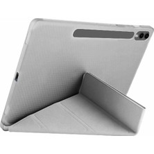 DS LLC Ieg™  Samsung Galaxy X510 Tab S9 Fe 11 Kılıf Kalemlikli Mars Tablet Kılıfı - Koyu Gri