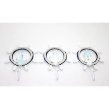 Erdo Ahşap Marin Dümenli Askılık