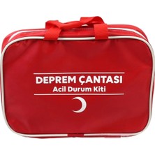 Doğal Eczane Iki Kişilik Deprem Çantası 52 Parça Acil Yaşam Malzemesi