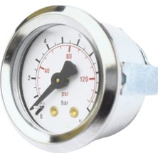 Özgürce 40MM Pano Tip Manometre, Flanşlı, 1/8 Bağlantı, Hassas Ölçüm Araçları
