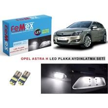 Özgürce Parlak Beyaz LED Plaka Aydınlatma Ampul Seti Opel Astra H, Araç Iç Aydınlatması