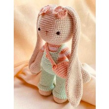 Elizi Dünyası El Örgüsü Amigurumi Uzun Kulaklı Tavşan