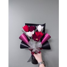 Lavinia Center El Yapımı Solmayan Lale Buketi