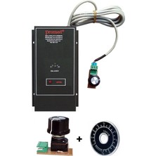 Promed 220 VAC MAX.5000 Watt Kablolu Pano Tipi Dimmer & Rezistans Isı Kontrol