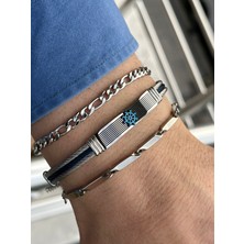 Bentini Marka Çelik Erkek Bileklik