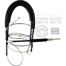 Özgürce Passat B5 1997-2005 Ön Sol Kapı Cam Kriko Teli ve Tamir Seti Kiti