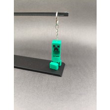 UstaPrint3D 3D Baskı Eklemli Blok Karakter Anahtarlık Oyun Temalı Hareketli Figür