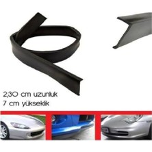 Özgürce Peugeot 207 Uyumlu Düz Ez Lip Ön Tampon Altı Ek Siyah Şık Tasarım