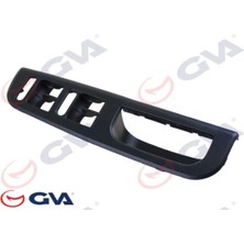 Özgürce Dörtlü Cam Anahtar Çerçevesi, Siyah, Golf 4, Bora, Passat Uyumlu