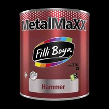 Filli Boya Metalmaxx Hammer- Siyah -0,75L- 3 In 1 Antipas Astar Son Boya