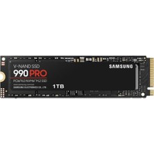 Fantastik Store Samsung MZ-V9P1T0BW, 990 Pro, 1tb, 7450/6900, Gen4, Nvme Pcıe M.2 2280, SSD (Türkiye Distribütörü Garantili)
