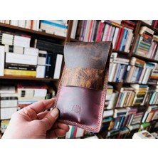 Mahfuz Gerçek Deri Özel Kalemleriniz Için Kalemlik Kalem Kutu ( 5*6 Kalem Için ) 28 cm \ 9.5 cm NLU320