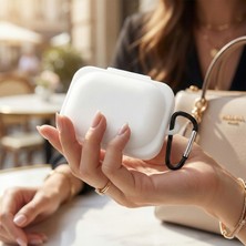 Caseonn Nothing Ear (A) Kılıf Askı Aparatlı Mat Silikon Beyaz