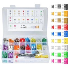 Özgürce 306 Parça Araç Sigorta Seti, Çeşitli Boy ve Tiplerle Paket