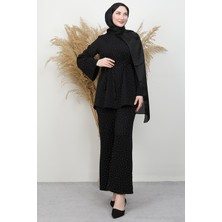 Biricik Taşlı Takım Siyah