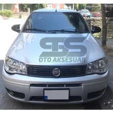 Özgürce Fiat Albea 2010-2013 Uyumlu Piano Black Yarasa Ayna Kapağı