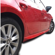 Özgürce Aero Dinamik Yan Marşpiyel Alt Lipi, Parlak Siyah, Seat Leon Mk3/5f 2013-2020