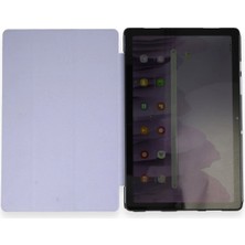 Luxury  Samsung Galaxy X200 Tab A8 10.5 Kılıf Tablet Smart Kılıf - Lila 784654