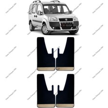 Özgürce 4'lü Krom Paçalık Seti Fiat Doblo D2 2006-2010, Çamurluk ve Tozluk