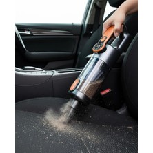 Sb Shopping Araç Içi Uyumlu Şarjlı El Süpürgesi Dar Alan Temizlik Aparatlı