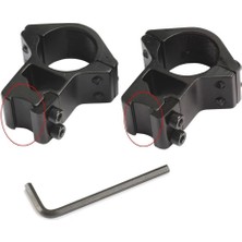 -25.4mm Dürbün Için 11MM Yüksek Havalı  / Av Tüfeği Ayağı ( Lisinya )