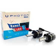 Özgürce H7 LED Zenon Buz Mavisi Işığı, 12V 24V Uyumlu, Fansız, Parlak Işık