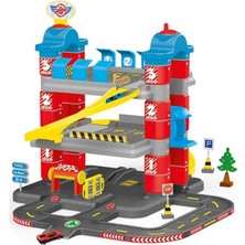 GRAYLINE Line Dolu 3 Katlı Otopark Oyun Seti Güvenli