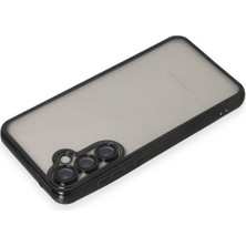Luxury  Samsung Galaxy S23 Fe Kılıf Razer Lensli Silikon - Siyah 784654