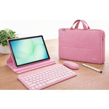 Galaxy Tab A11+ 8 GB Ram 256 GB 11'' Inç Tablet +PEMBE AKSESUAR SETİ ( Samsung Türkiye Garantili)