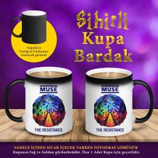 Asilmeydan Muse The Resistance Baskılı Sihirli Hediyelik Kupa Bardak-S74176