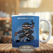 Asilmeydan Savaşçı Kahraman Ninja Çocuk Baskılı Kupa Bardak Hediyelik-266