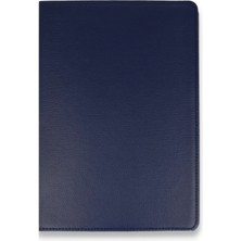 Luxury  Huawei Matepad Se Kılıf 360 Tablet Deri Kılıf - Lacivert 784654