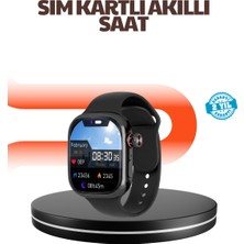 Telefon Bağımsız Sım Kartlı Akıllı Saat Nabız Ölçerli