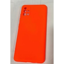 Osm Gsm Samsung Galaxy A51 Kılıf Kamera Korumalı Silikon Rubber Arka Kapak
