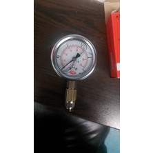 Özgürce Yüksek Hassasiyetli Turbo Basınç Saati, 2.5 Bar, Gliserinli, Güvenilir Ölçüm