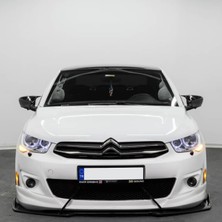 Özgürce Piano Black Abs Ayna Kapağı, Citroen C Elysee 2012-2019, Yarasa Tasarımı