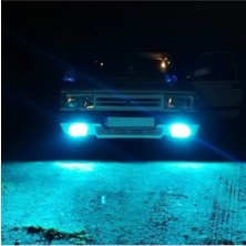 Özgürce Buz Mavi H3 LED Xenon Sis Farı Ampulü, Güçlü ve Parlak Işık Yolu Açıcı