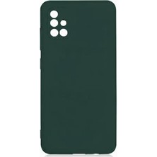 Osm Gsm Samsung Galaxy A51 Kılıf Kamera Korumalı Silikon Rubber Arka Kapak