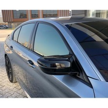 Özgürce Piano Black 5 Serisi G30 Yaraşa Ayna Kapağı Set (2017-2021)
