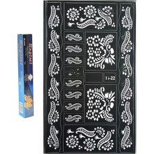 Hint Kınası Siyah 25 G Tüp ve Desen...kaliteli Haşimi Siyah Tüp Kına...