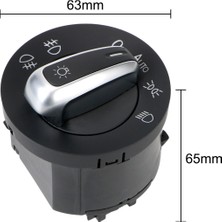 Özgürce Golf ve Passat Için Yüksek Performanslı Far Anahtarı, Montajlı ve Kaliteli