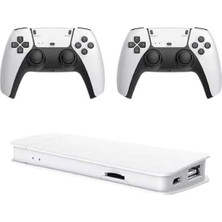 Argesco Mühendislik 2.4 Ghz Oyun Konsolu Çift Konsol 4K Ultra Hd Game Stick
