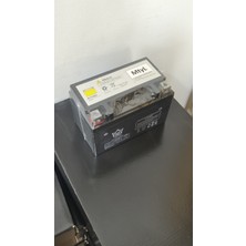 MTYL Yuki Gentle 50 (Özel Seri) Uyumlu Kaliteli Hazır Şarjlı Akü 12 V 7 Ah
