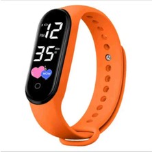 saati piratikcozumshop silikon saat canlı Gece Işıklı & Renkli Tasarım Sevimli karikatür tasarımı