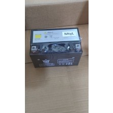 MTYL Jpn Motor Vito 50 125 Uyumlu Kaliteli Hazır Şarjlı Akü 12 V 7 Ah