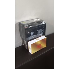 MTYL Kral Motor Spica 50 Uyumlu Kaliteli Hazır Şarjlı Akü 12 V 7 Ah