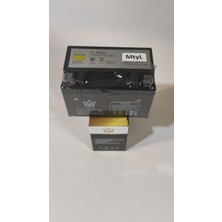 MTYL Mondial 50 Beestreet Uyumlu Kaliteli Hazır Şarjlı Akü 12 V 7 Ah