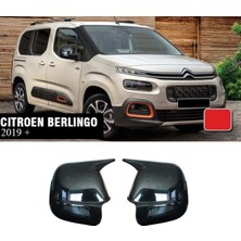 Özgürce Citroen Berlingo Batman Yarasa Ayna Kapağı Piona Black Abs 2019-2025