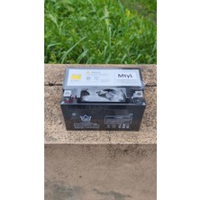 MTYL Kanuni Visal 125 Uyumlu Kaliteli Hazır Şarjlı Akü 12 V 7 Ah